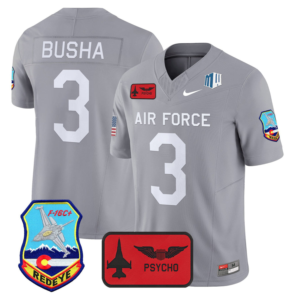 Men's Air Force Falcons 2025 'Air Power Legacy Series' Vapor Limited Jersey - All Stitched