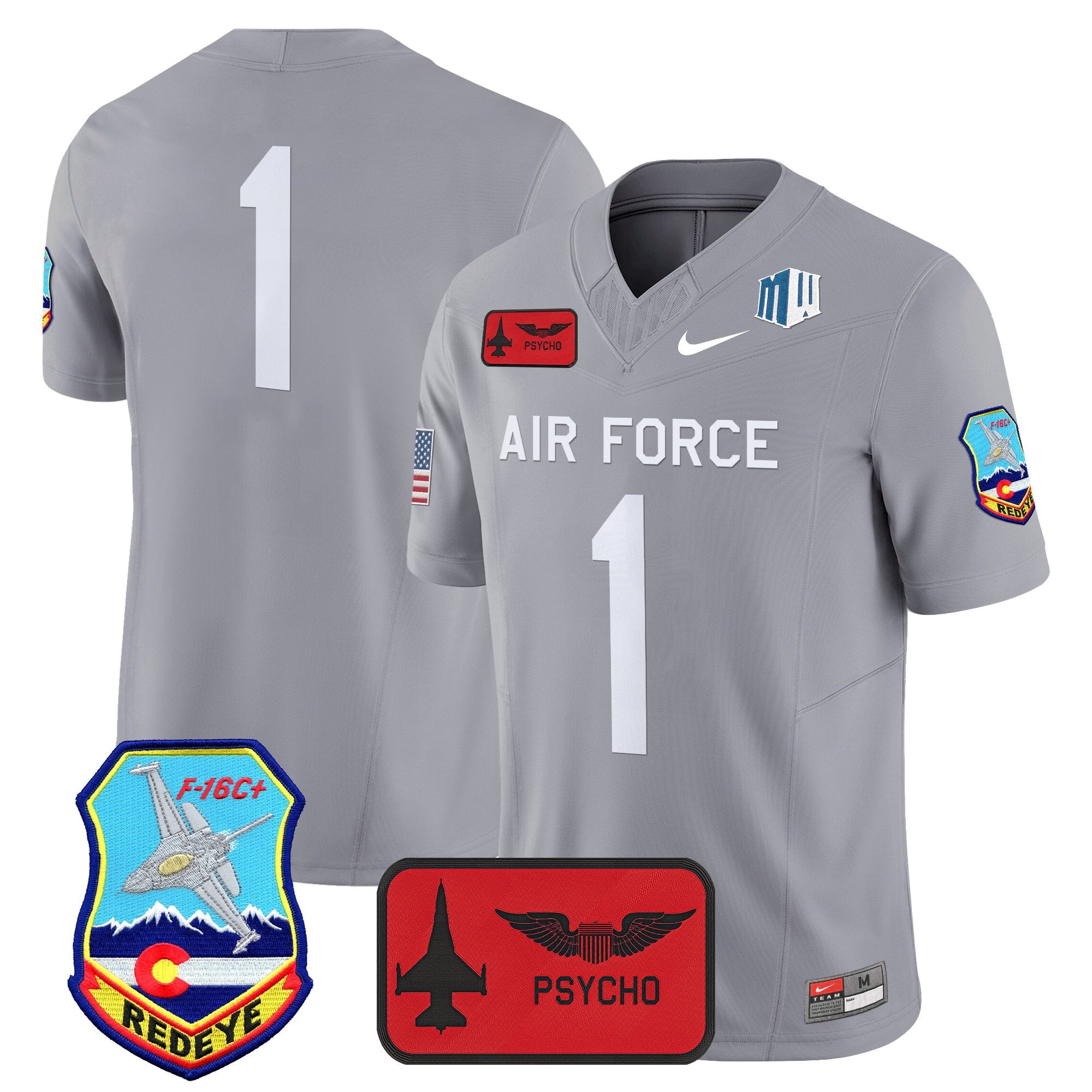 Men's Air Force Falcons 2025 'Air Power Legacy Series' Vapor Limited Jersey - All Stitched
