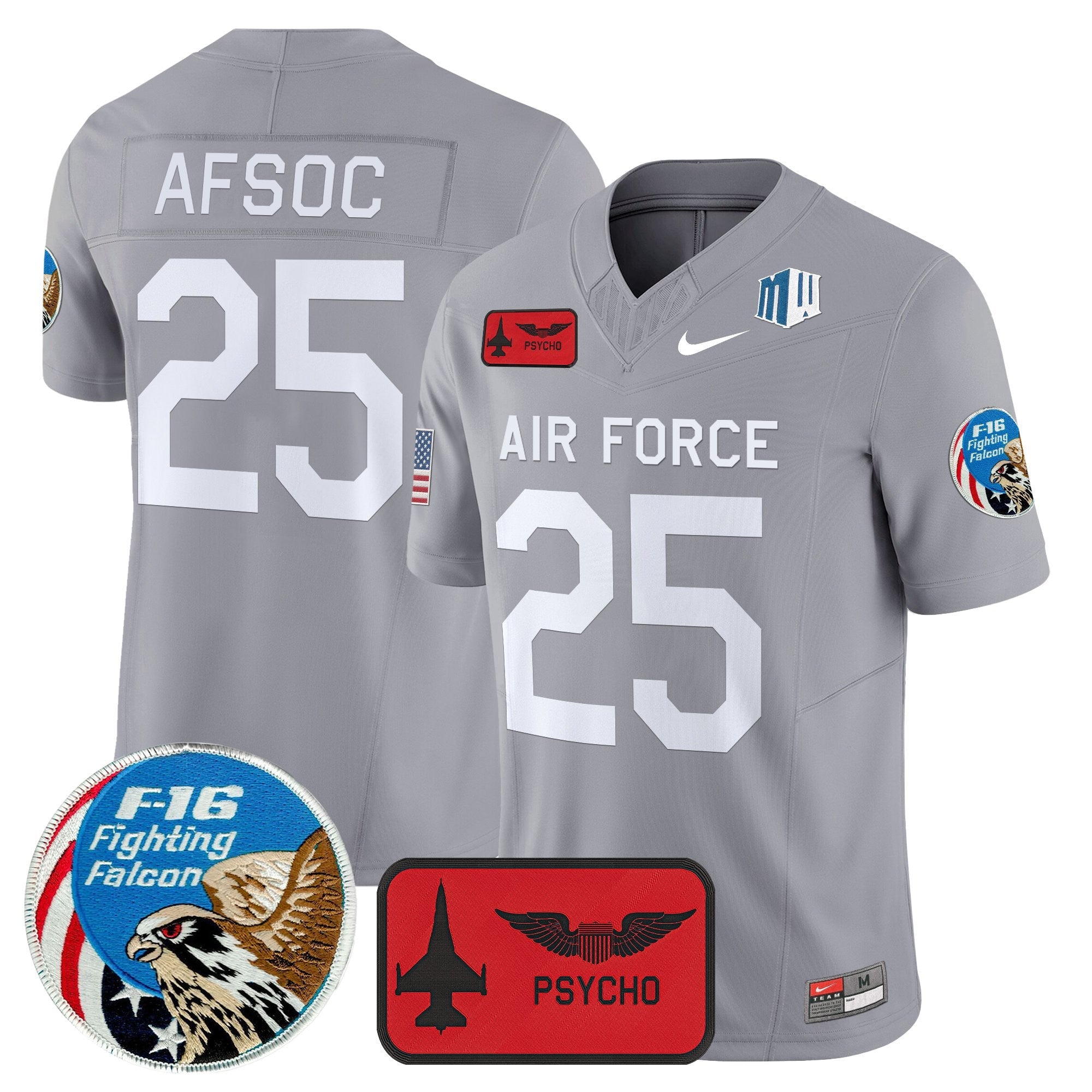 Men's Air Force Falcons 2025 'Air Power Legacy Series' Vapor Limited Jersey - All Stitched