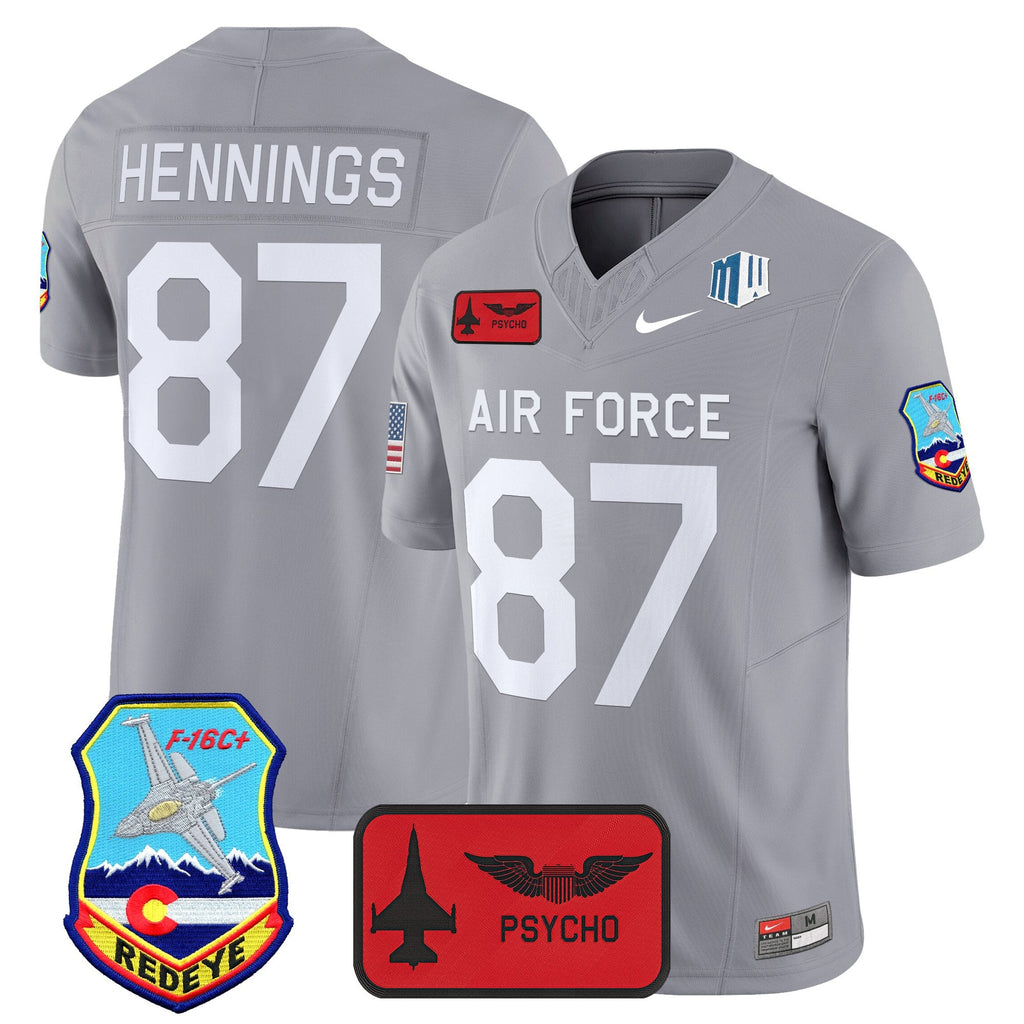 Men's Air Force Falcons 2025 'Air Power Legacy Series' Vapor Limited Jersey - All Stitched