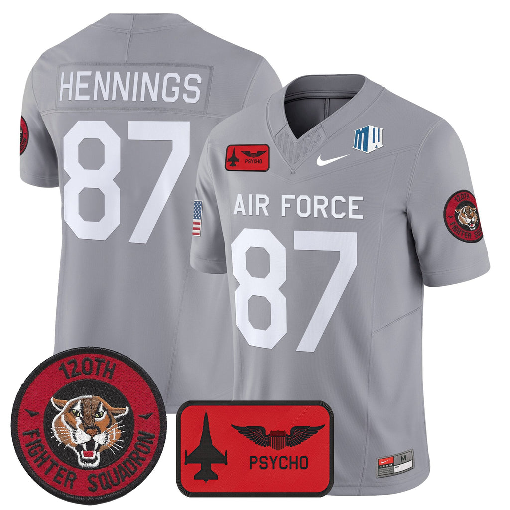 Men's Air Force Falcons 2025 'Air Power Legacy Series' Vapor Limited Jersey - All Stitched