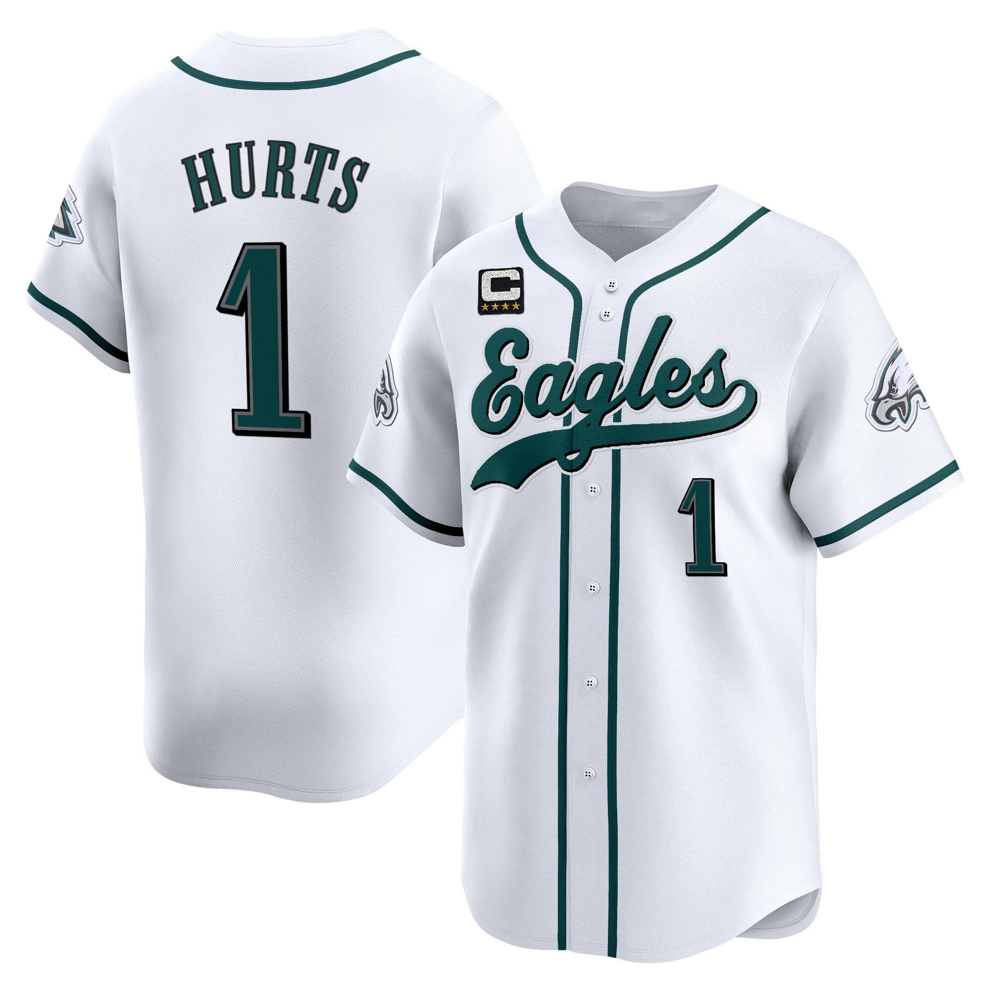 Men's Philadelphia Eagles 2025 Vapor Baseball Jersey - All Stitched