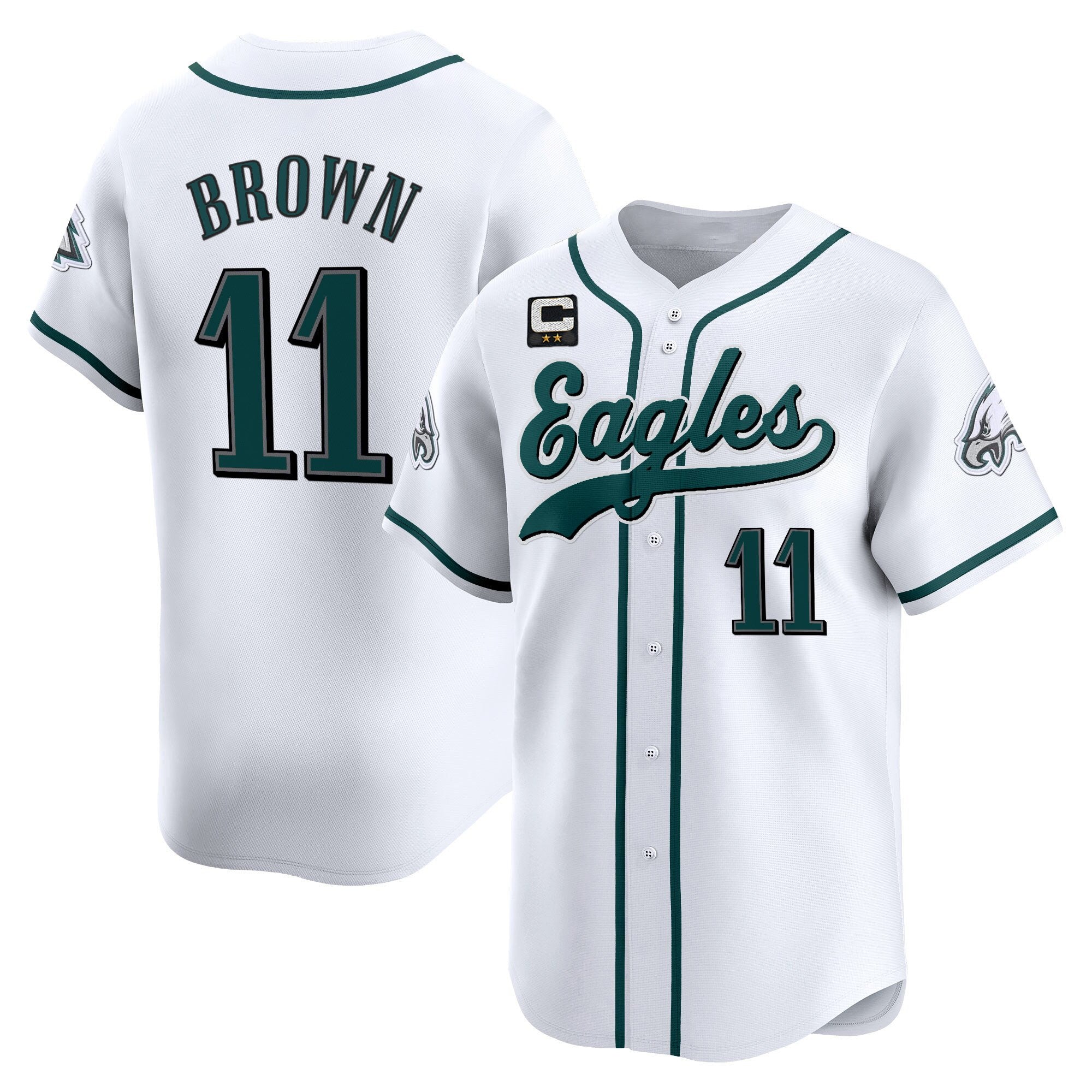 Men's Philadelphia Eagles 2025 Vapor Baseball Jersey - All Stitched