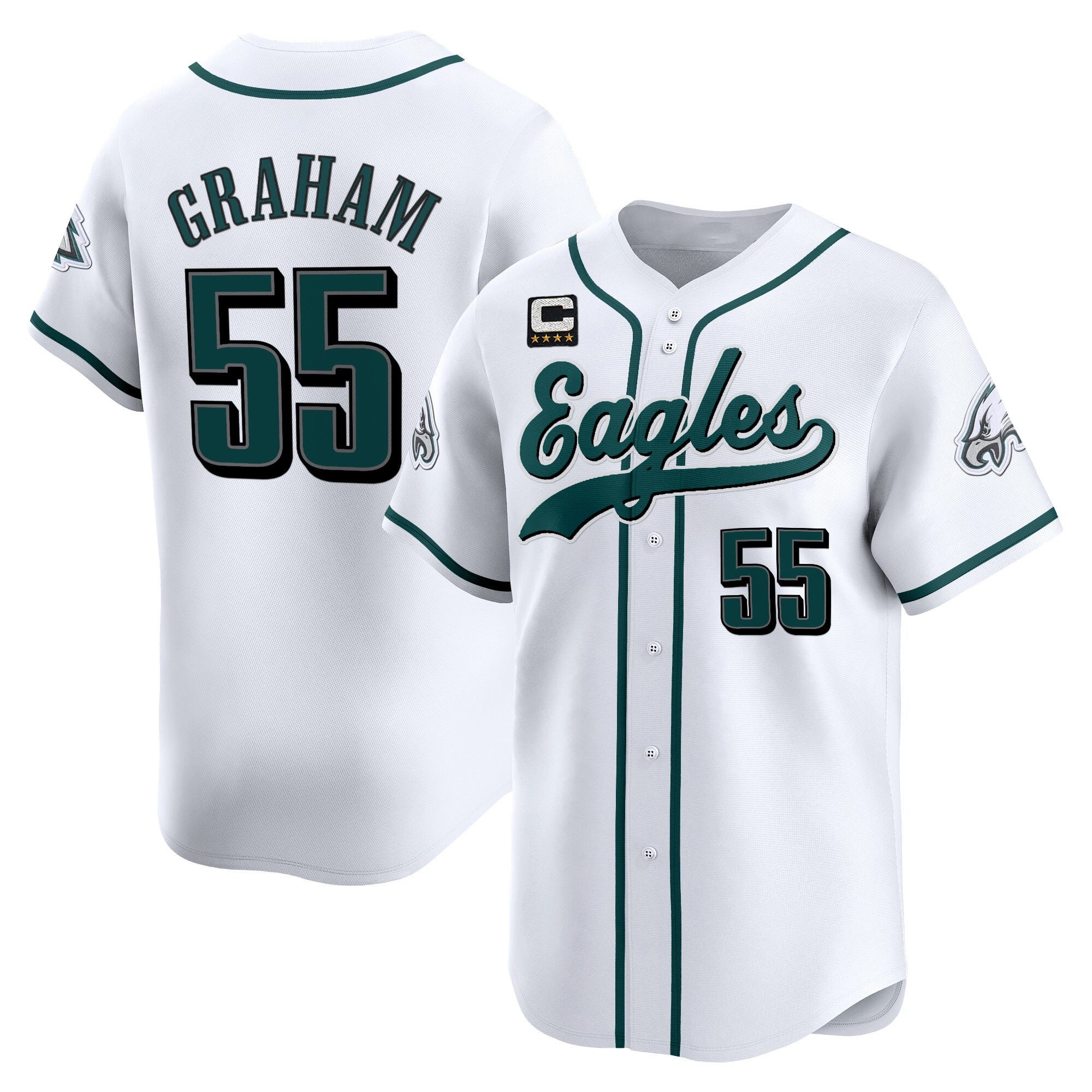 Men's Philadelphia Eagles 2025 Vapor Baseball Jersey - All Stitched