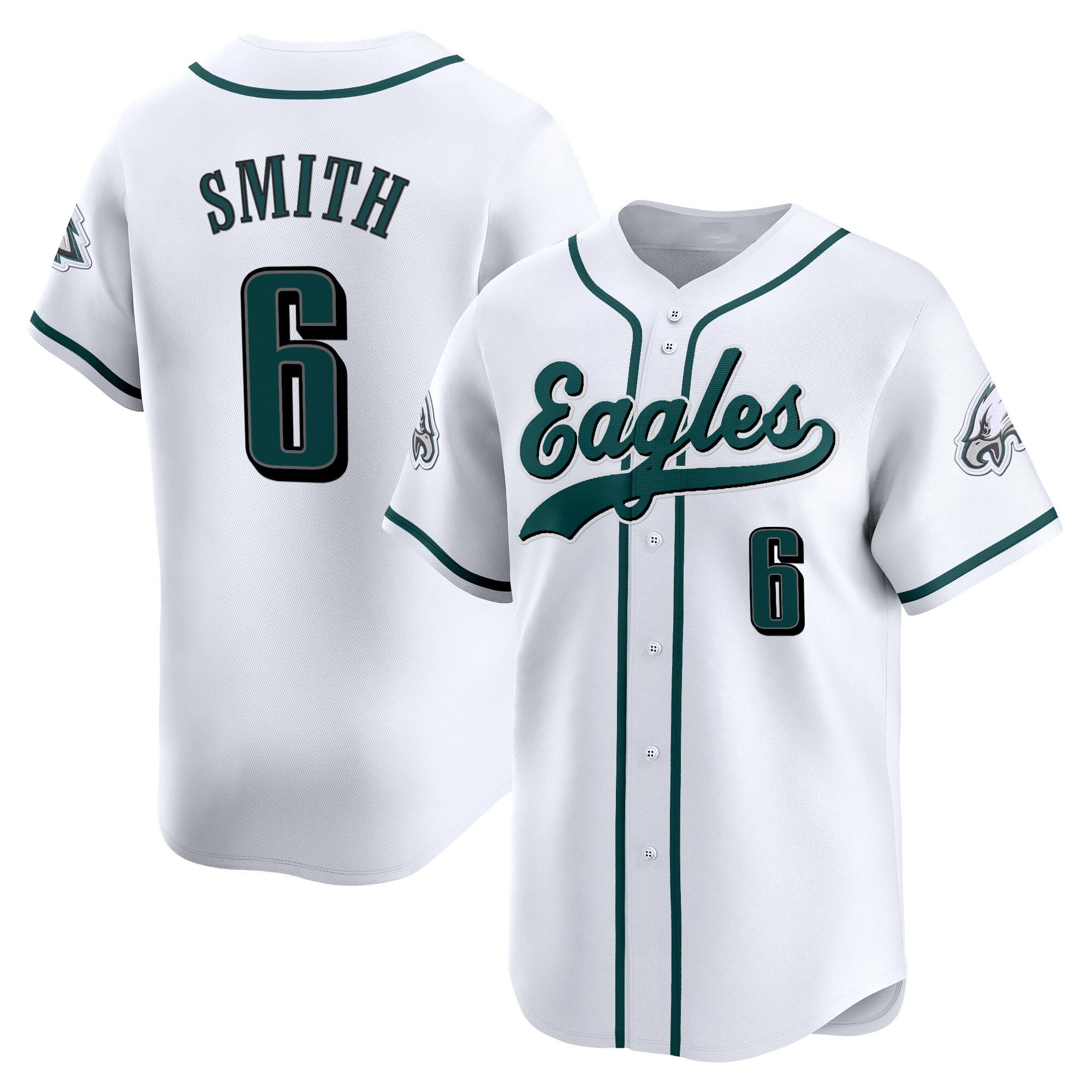 Men's Philadelphia Eagles 2025 Vapor Baseball Jersey - All Stitched