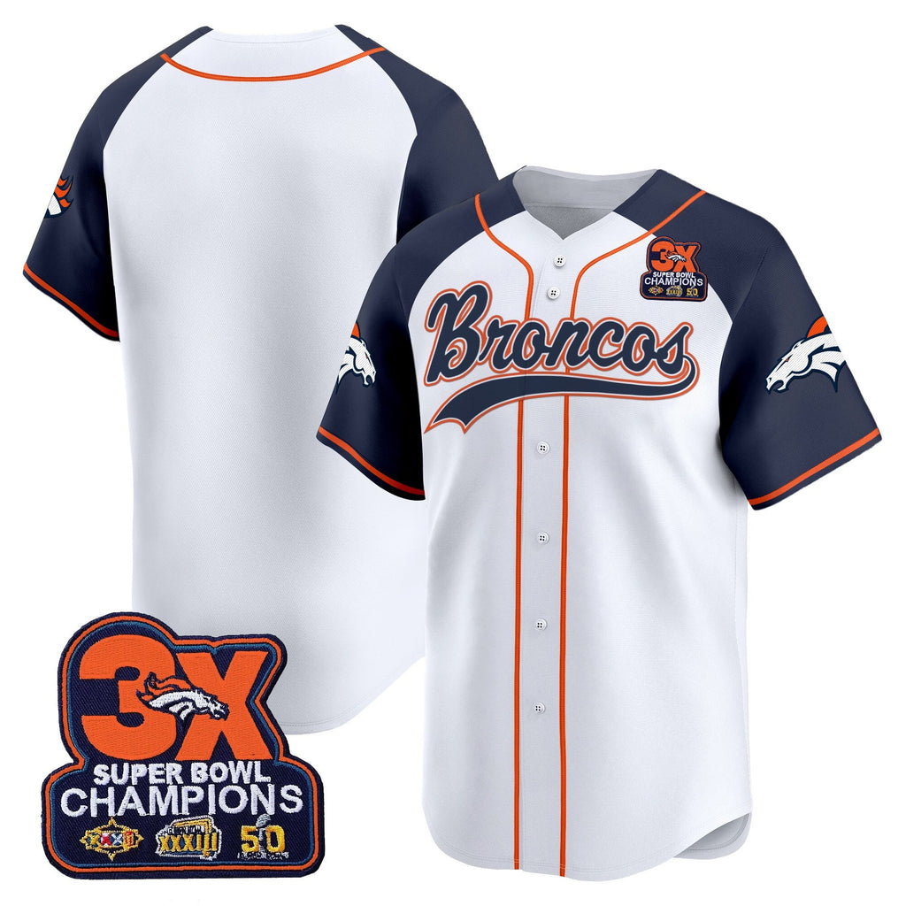 Men's Denver Broncos 2025 Vapor Baseball Jersey - All Stitched