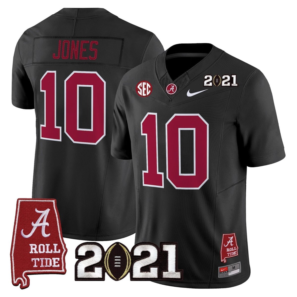 ACT '2021 CFP National Championship' Vapor Limited Jersey - Alabama Map