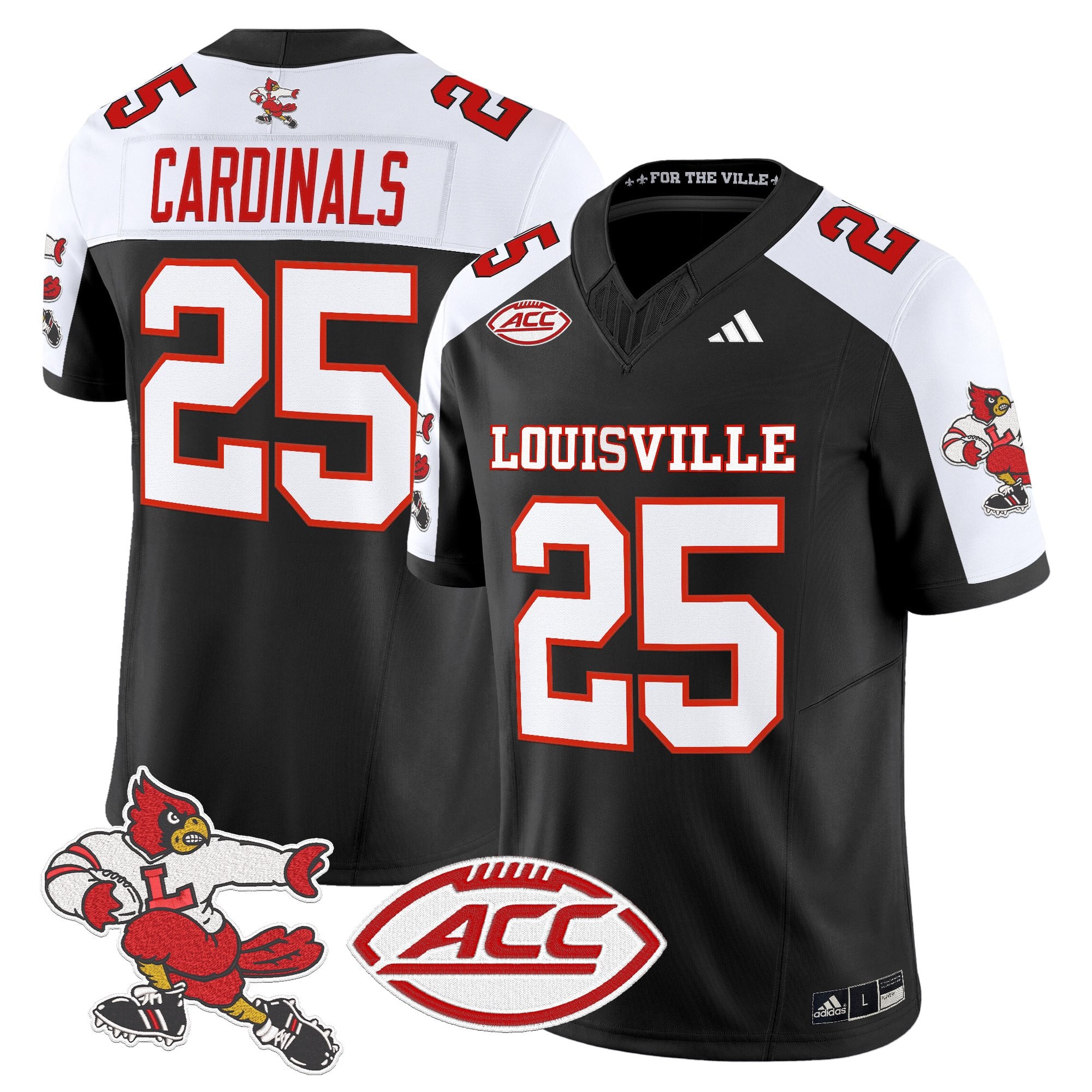 Men's Louisville Cardinals '1980s Throwback' Vapor Limited Jersey - All Stitched