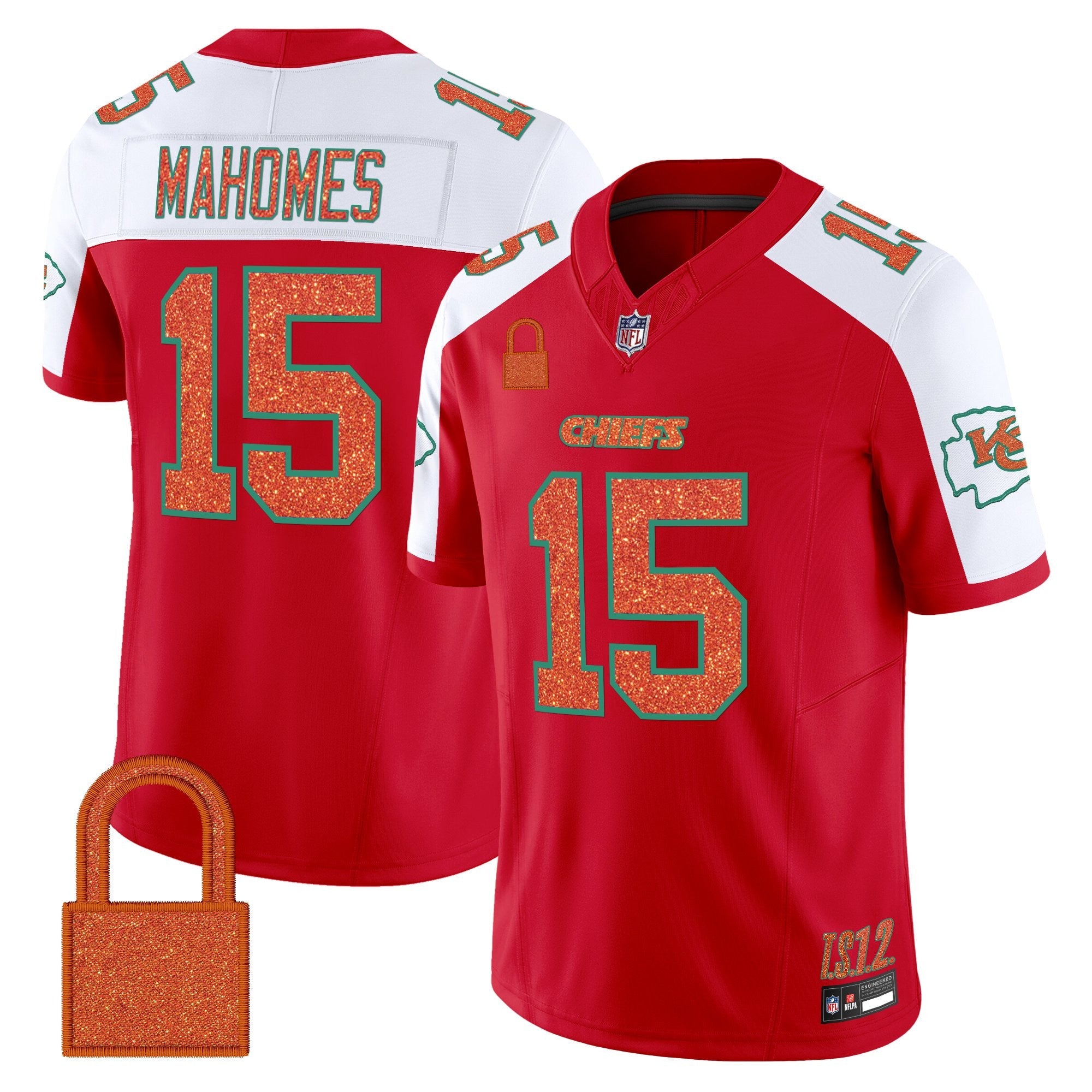 Men's Kansas City Chiefs 'Taylor Swift - TS12 - The Life of a Showgirl' Vapor Limited Jersey - All Stitched