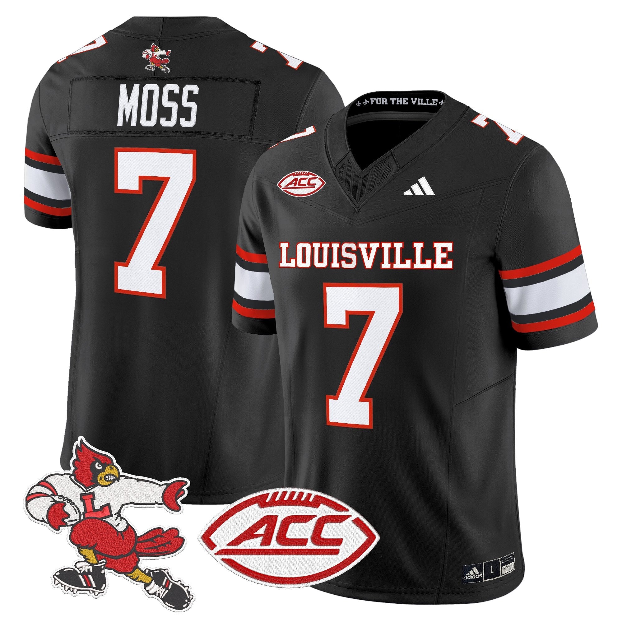 Men's Louisville Cardinals '1980s Throwback' Vapor Limited Jersey - All Stitched