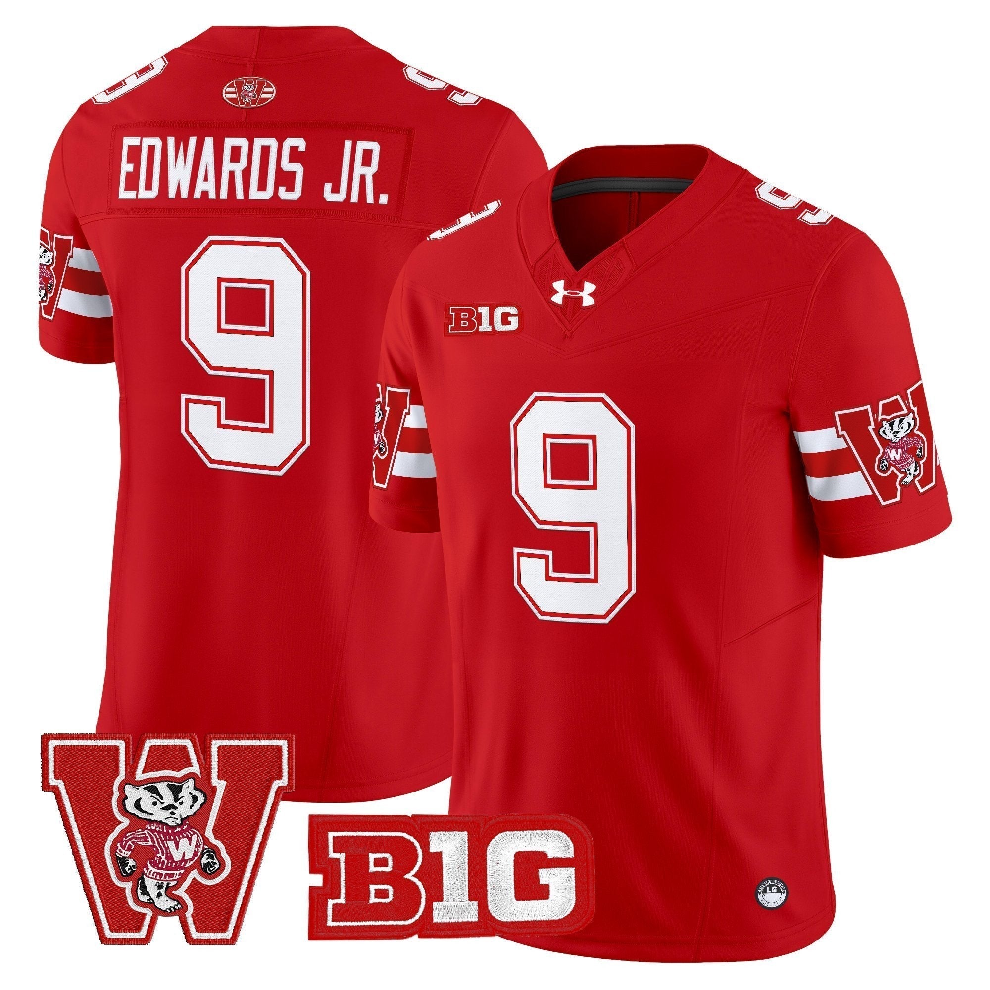 Wisconsin Badgers Throwback Vapor Limited Jersey