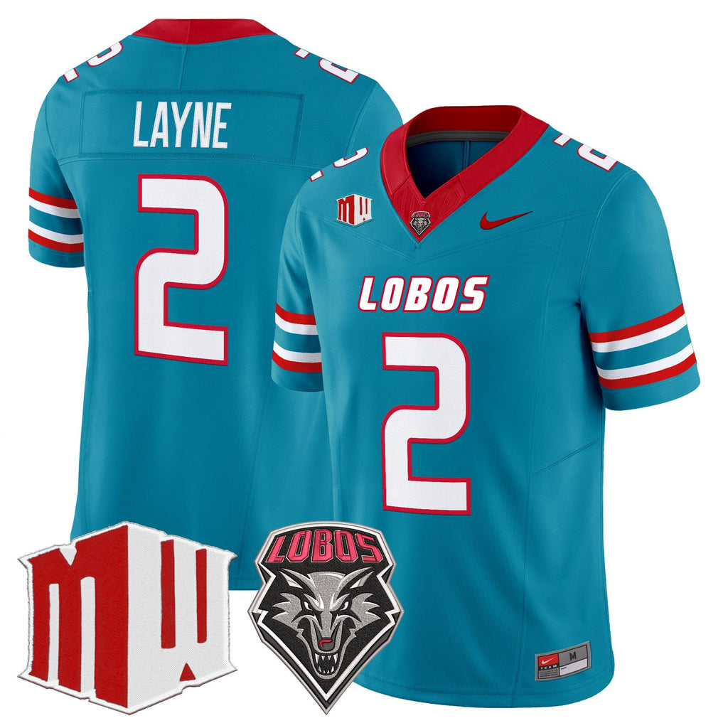 New Mexico Lobos 2026 Vapor Limited Jersey - Stitched