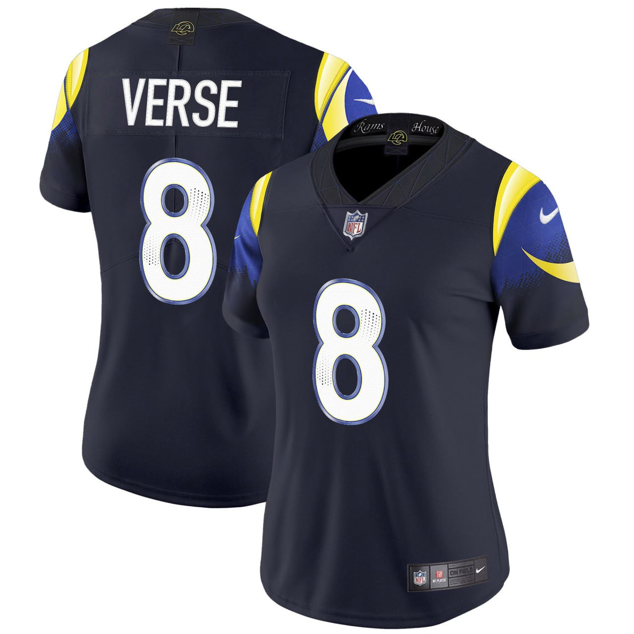 Women's Los Angeles Rams 'Rivalries' Vapor Limited Jersey - All Stitched