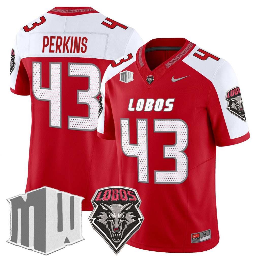 New Mexico Lobos 2026 Vapor Limited Jersey - Stitched