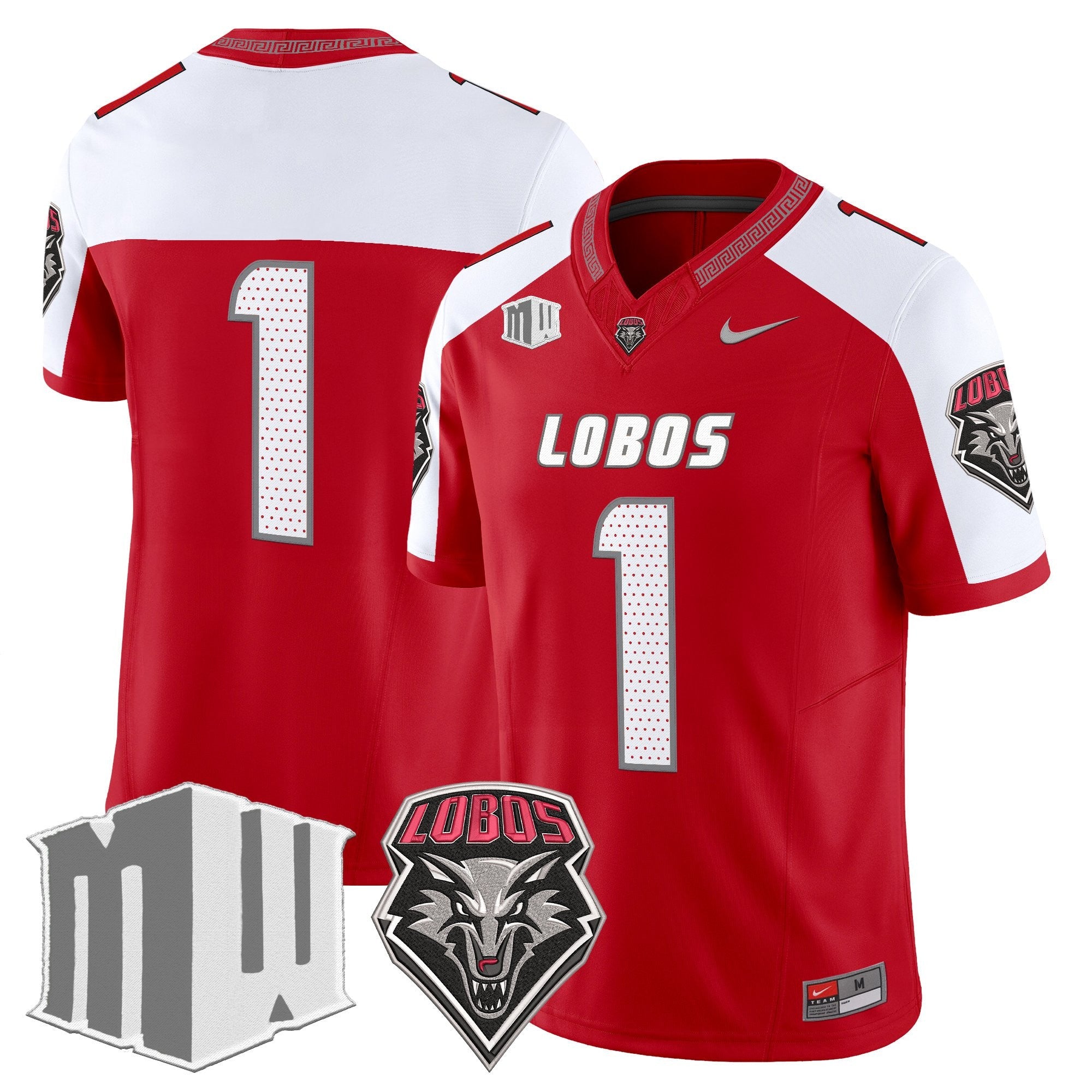 New Mexico Lobos 2026 Vapor Limited Jersey - Stitched