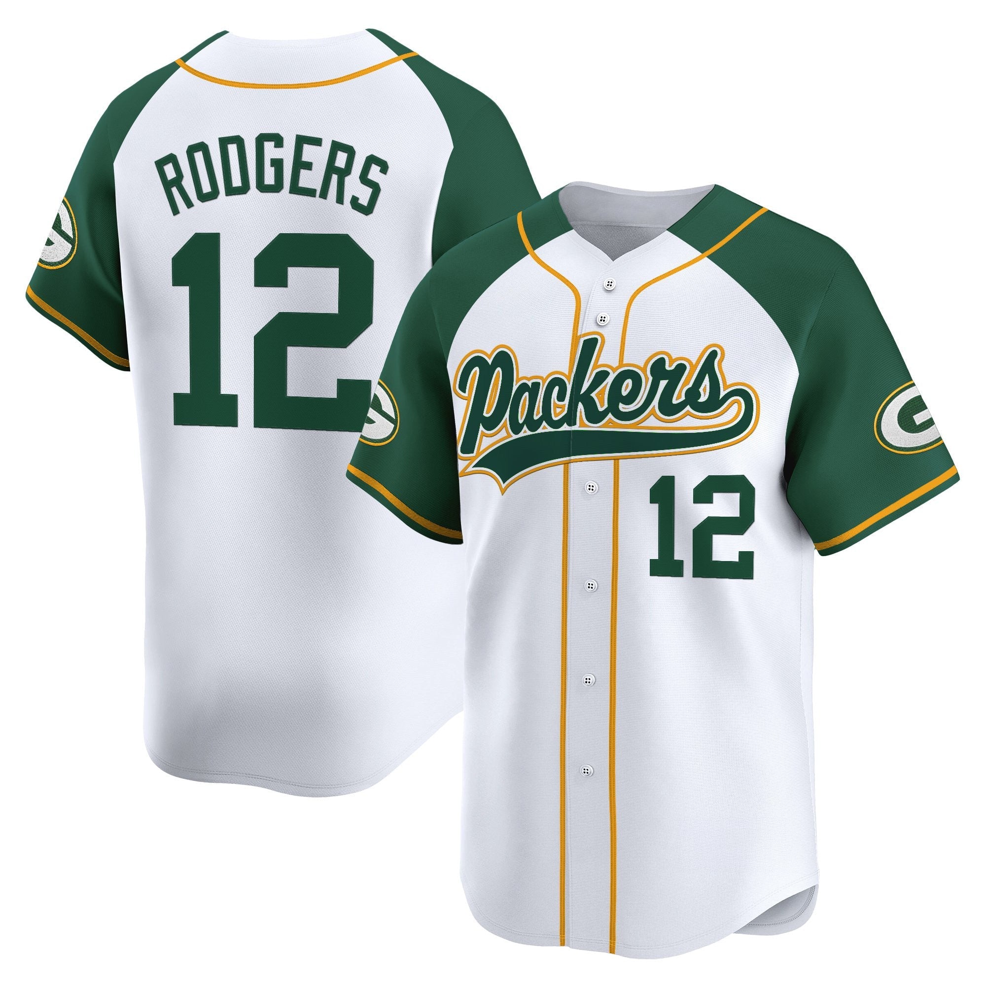Men's Green Bay Packers 2025 Vapor Baseball Jersey - All Stitched
