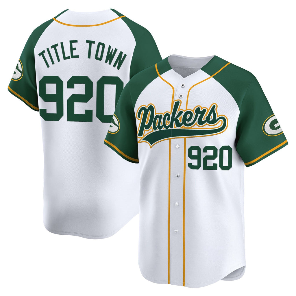Men's Green Bay Packers 2025 Vapor Baseball Jersey - All Stitched