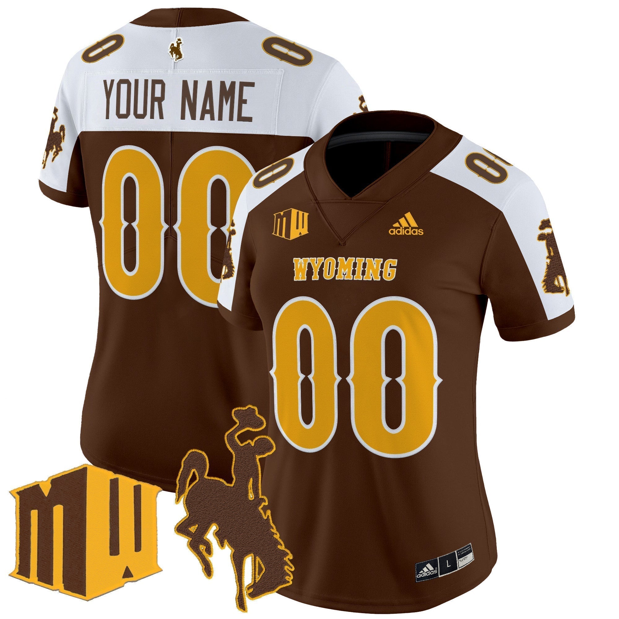 Wyoming DAL 2025 Vapor Limited Custom Jersey