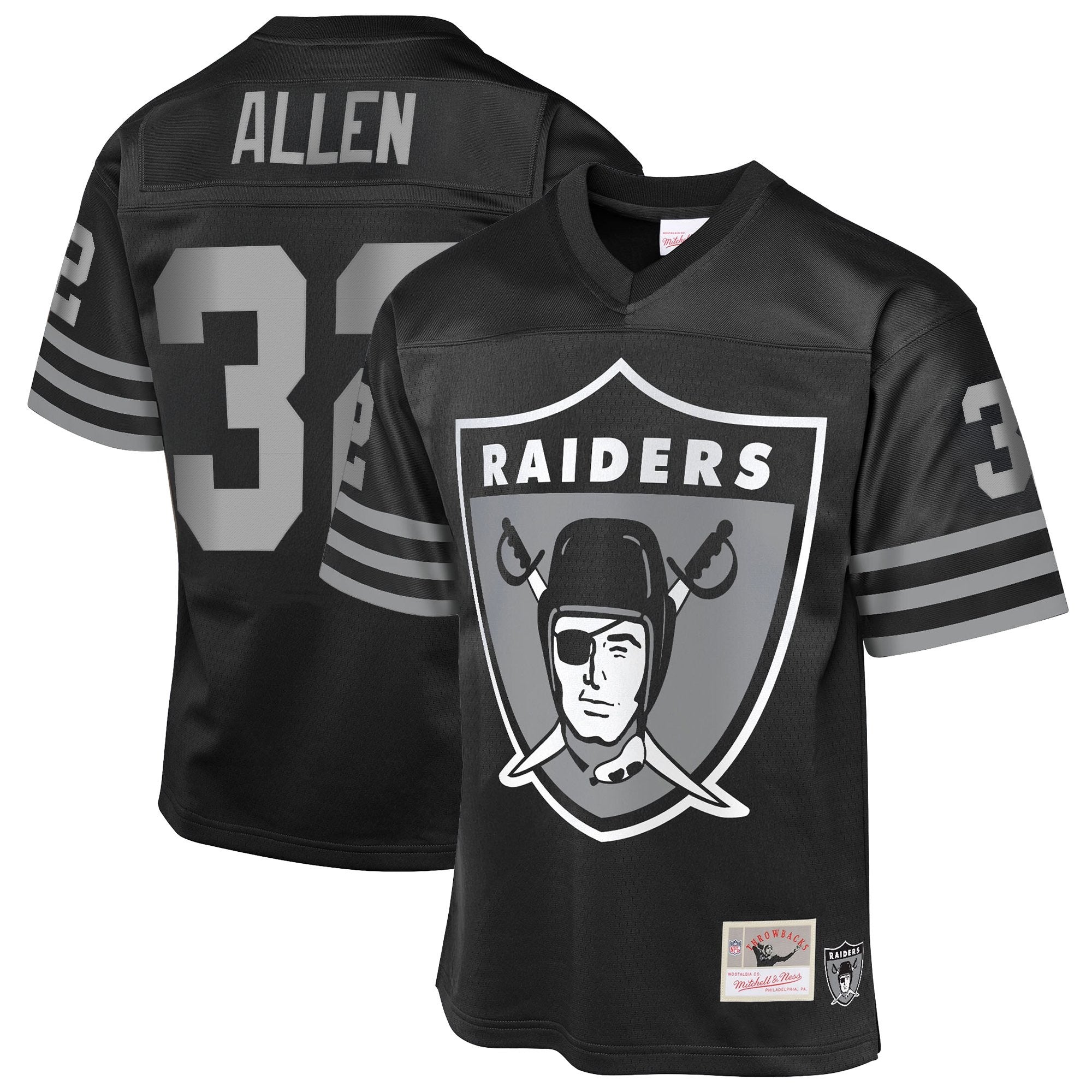 Men's Las Vegas Raiders Throwback Player Jersey - All Stitched
