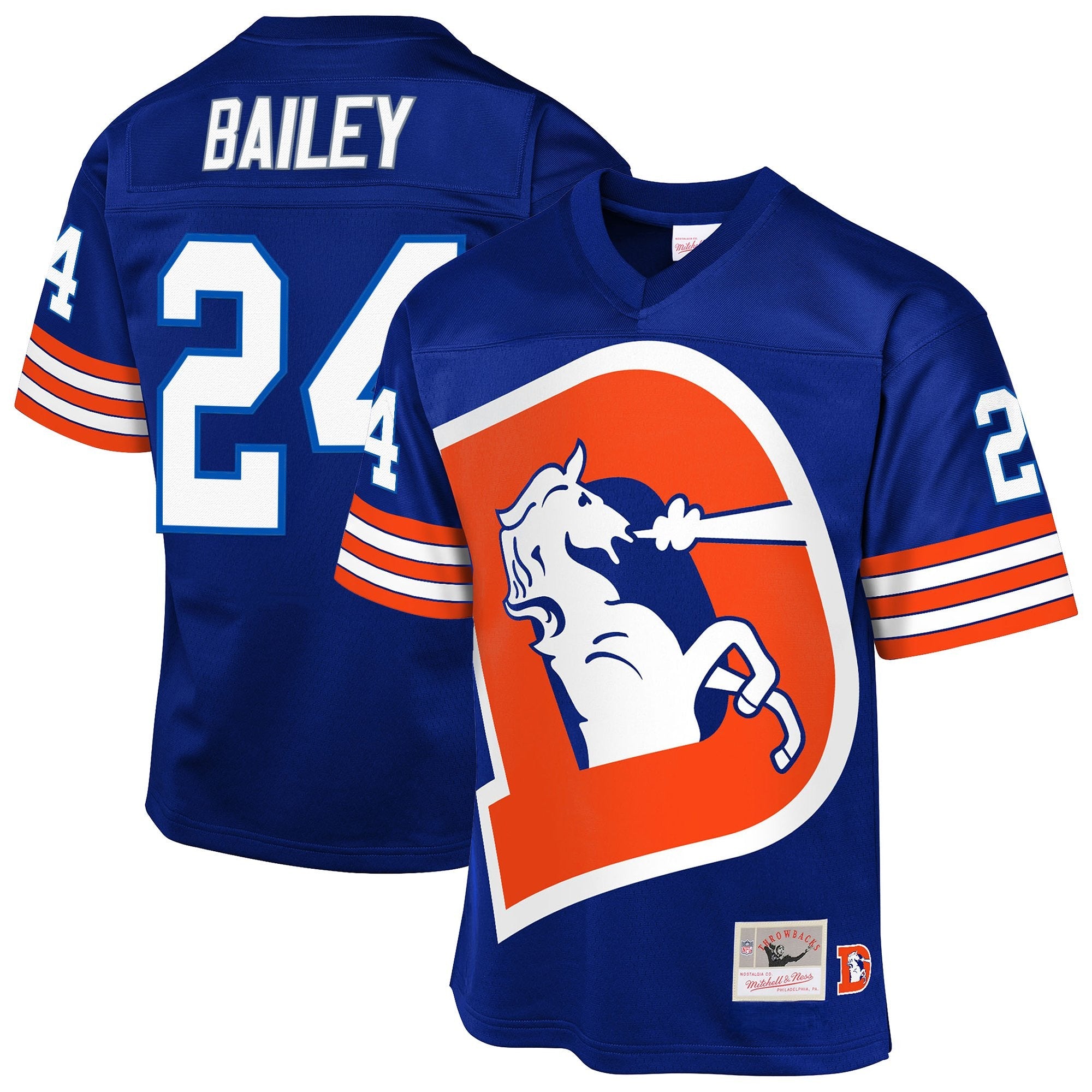 Men's Denver Broncos Throwback Player Jersey - All Stitched