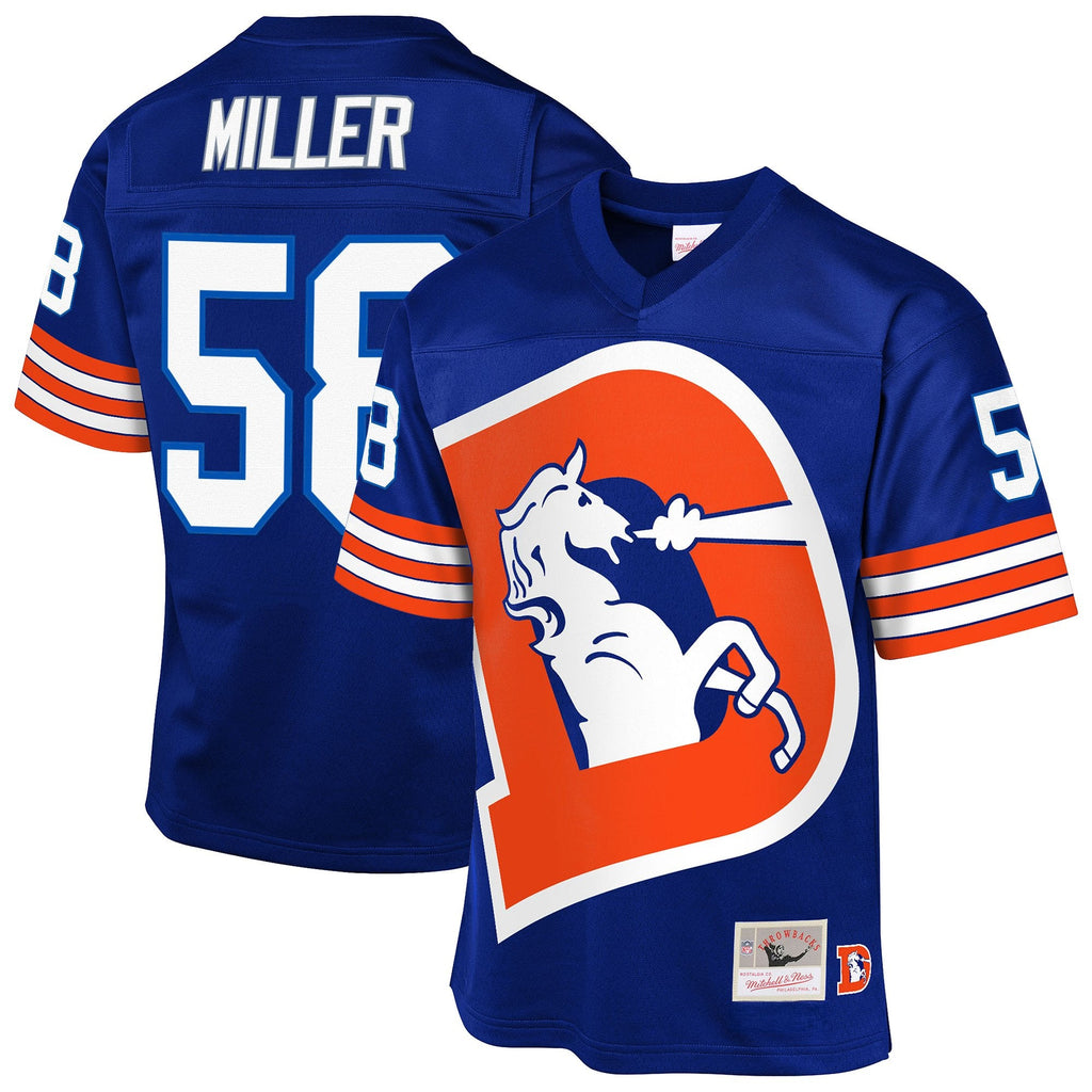 Men's Denver Broncos Throwback Player Jersey - All Stitched