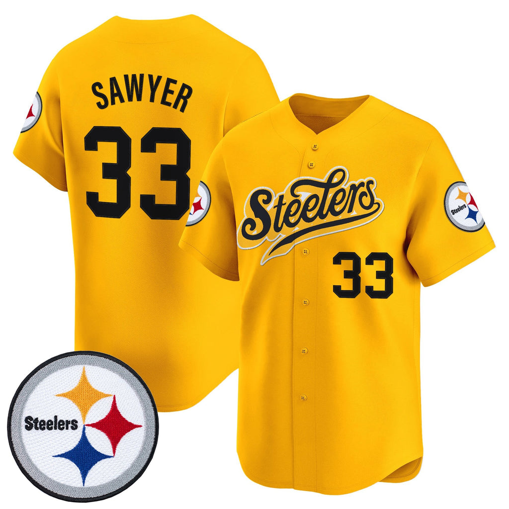 Men's Pittsburgh Steelers 2025 Vapor Baseball Jersey V3 - All Stitched