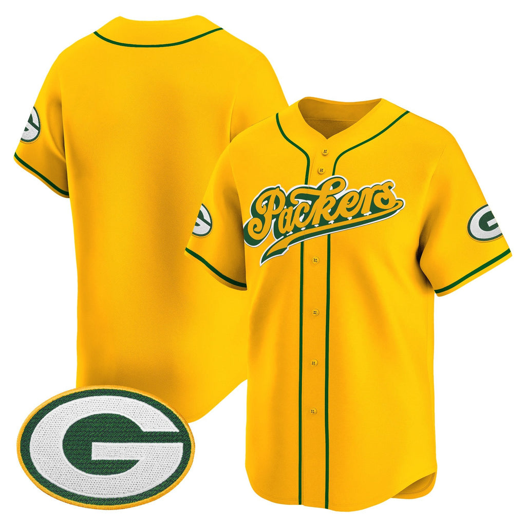 Men's Green Bay Packers 2025 Vapor Baseball Jersey V2 - All Stitched