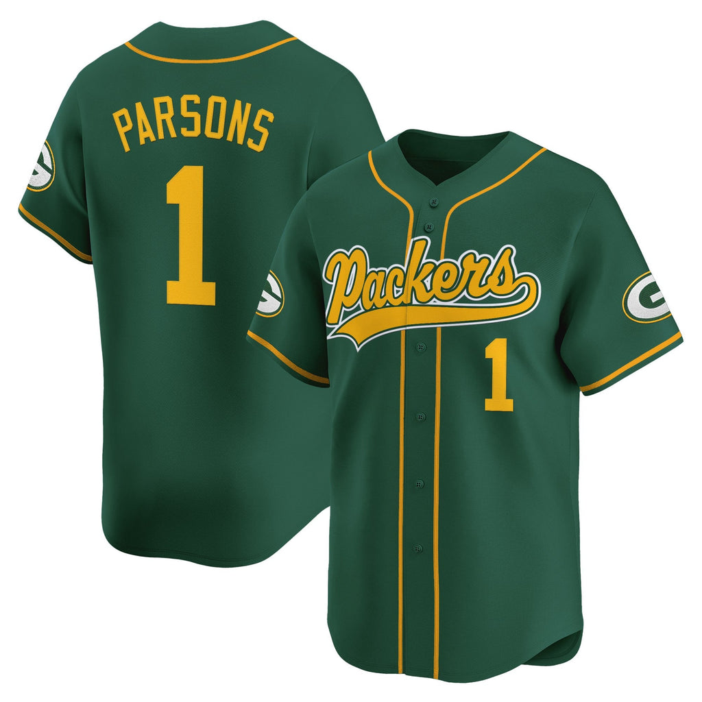 Men's Green Bay Packers 2025 Vapor Baseball Jersey - All Stitched