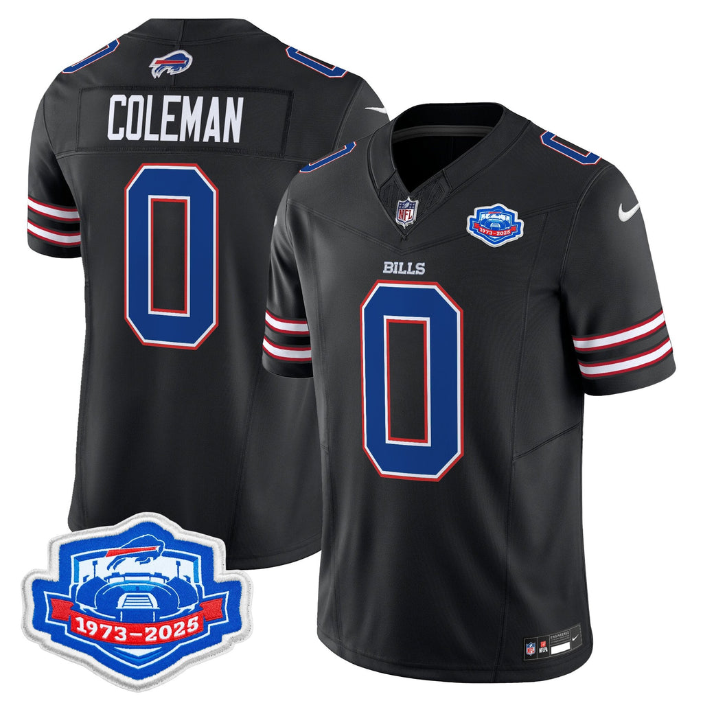 Men's Buffalo Bills 2025 Farewell Season Patch Vapor Limited Jersey - All Stitched