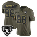 Las Vegas Raiders 2025 Salute to Service Limited Jersey - All Stitched