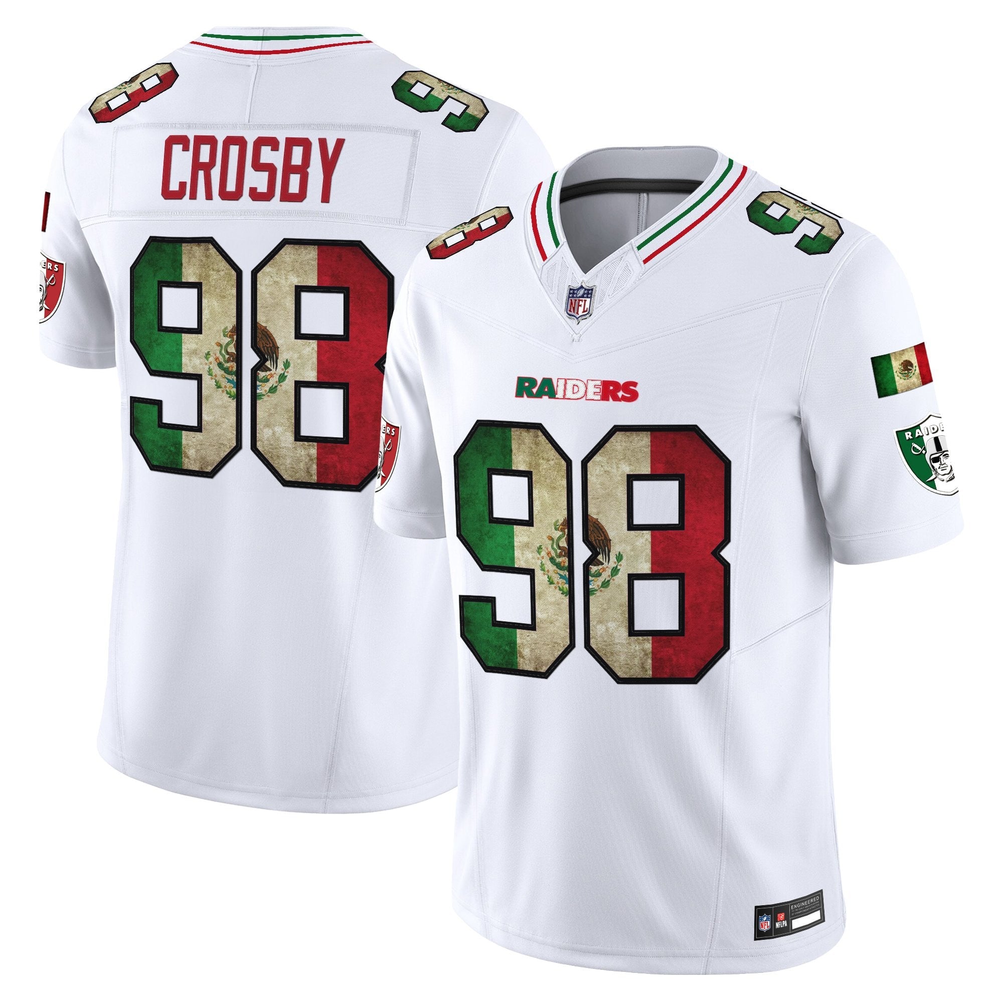 Men's Las Vegas Raiders Mexico Vapor Limited Jersey - All Stitched