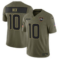 Men's Denver Broncos 2025 Salute to Service Vapor Limited Jersey - All Stitched