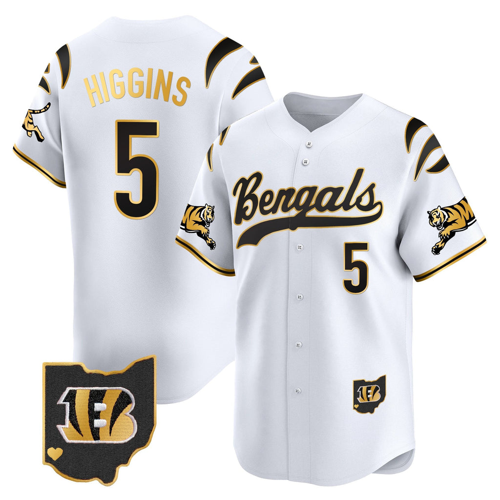 Men's Cincinnati Bengals 2025 Vapor Limited Baseball Jersey V2 - All Stitched