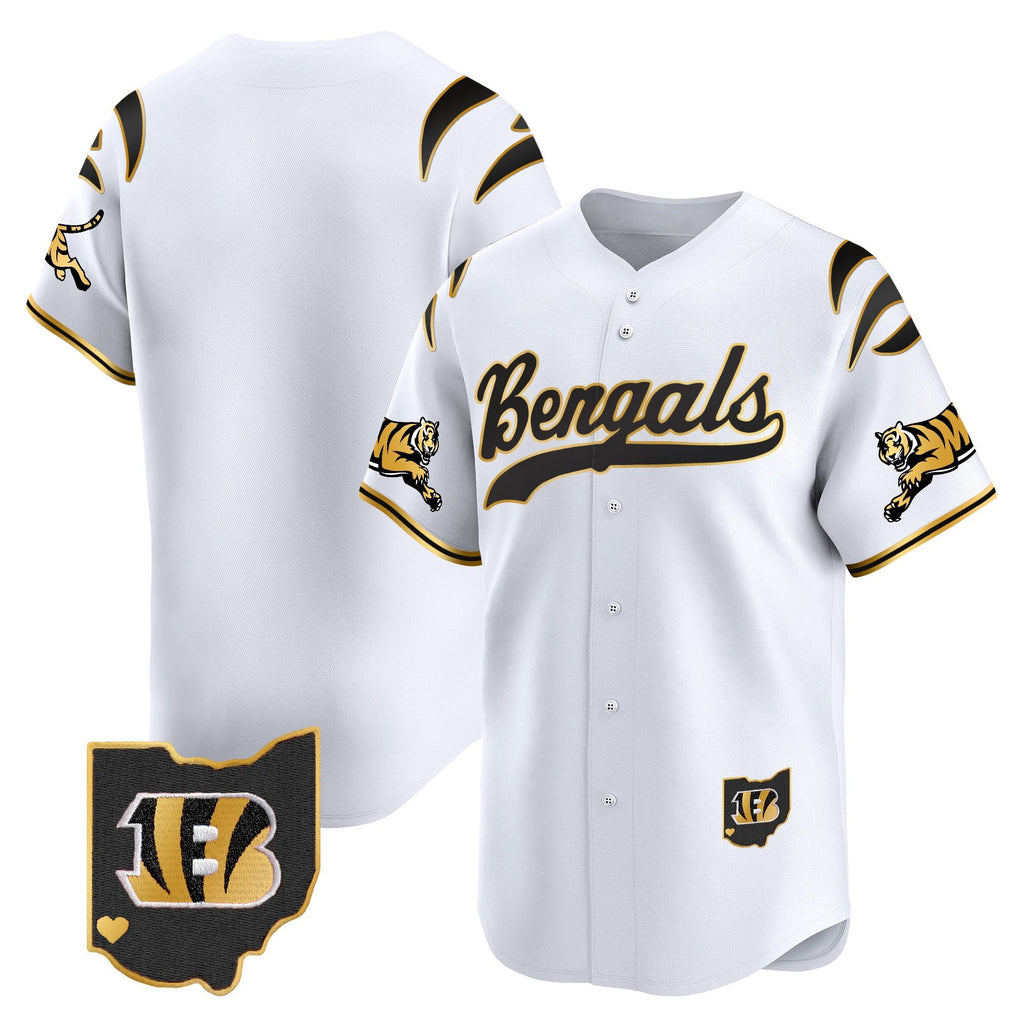 Men's Cincinnati Bengals 2025 Vapor Limited Baseball Jersey V2 - All Stitched