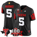 TTU 2025 Vapor Limited Jersey - 100th Anniversary & Texas Patch