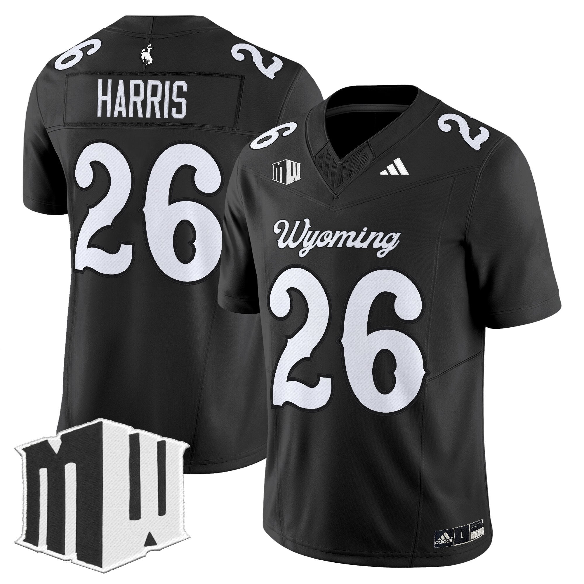 Men's Wyoming Cowboys 2025 Vapor Limited Jersey - All Stitched