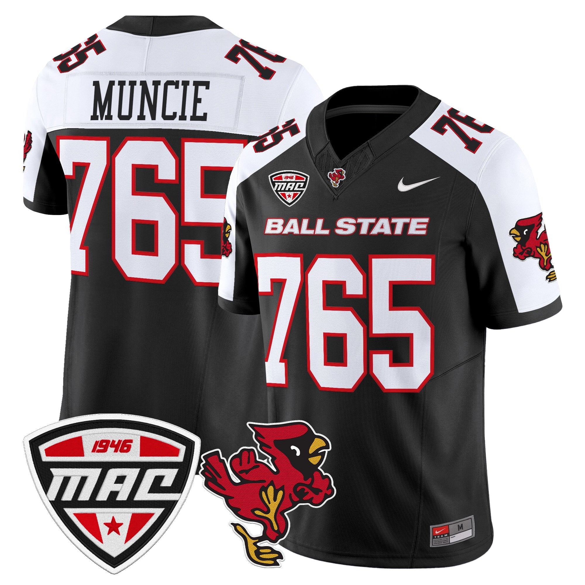 Men's Ball State Cardinals 2025 Vapor Limited Jersey - All Stitched