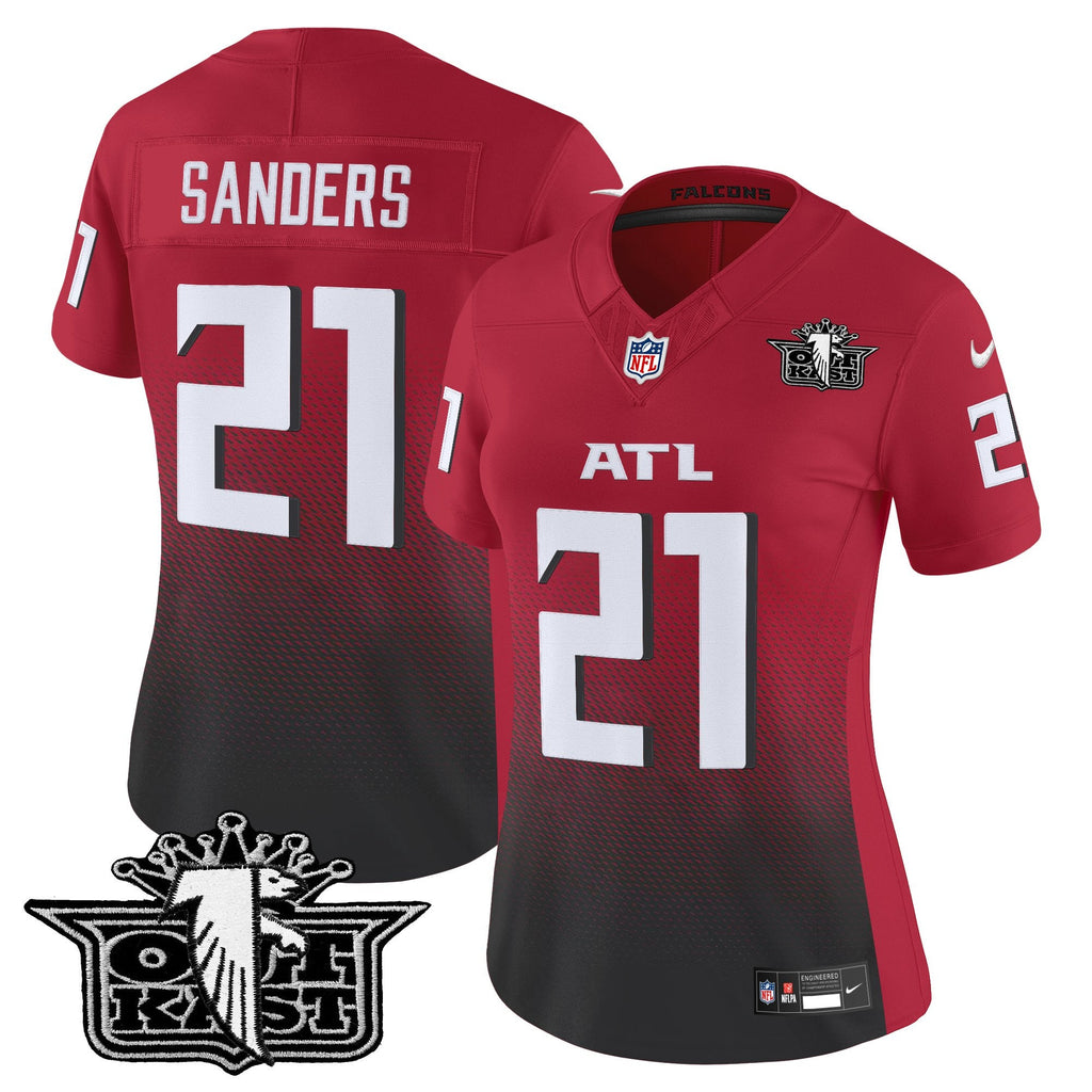 Women's Outkast x Atlanta Falcons 2025 Vapor Limited Jersey - All Stitched