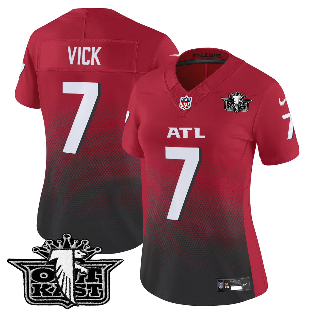 Women's Outkast x Atlanta Falcons 2025 Vapor Limited Jersey - All Stitched