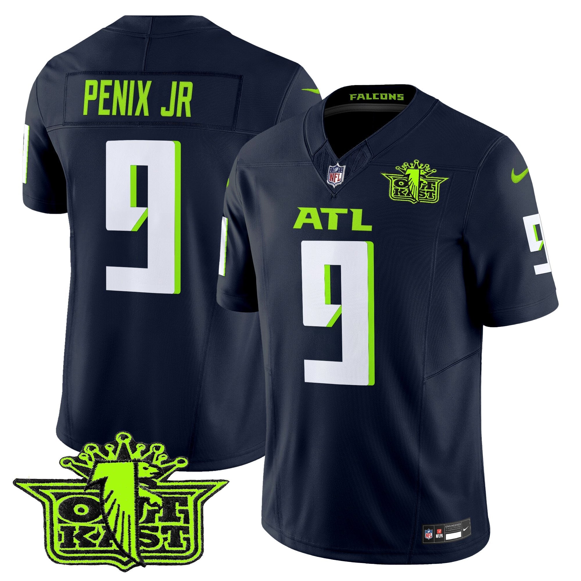 Men's Outkast x Atlanta Falcons 2025 Atliens Vapor Limited Jersey - All Stitched
