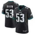 Zack Baun Black Philadelphia Eagles Jersey - All Stitched