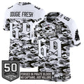 White Camo Tampa Bay Buccaneers 50th Seasons Patch Jersey - All Stitched
