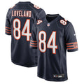 Colston Loveland Navy Chicago Bears Game Vapor Limited Jersey - All Stitched