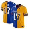 Josh Allen - Wyoming Cowboys x Buffalo Bills Split Vapor Limited Jersey - All Stitched