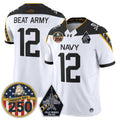 Navy Midshipmen 'Jolly Rogers Edition' Vapor Limited Jersey - 250th Anniversary Patch - Stitched