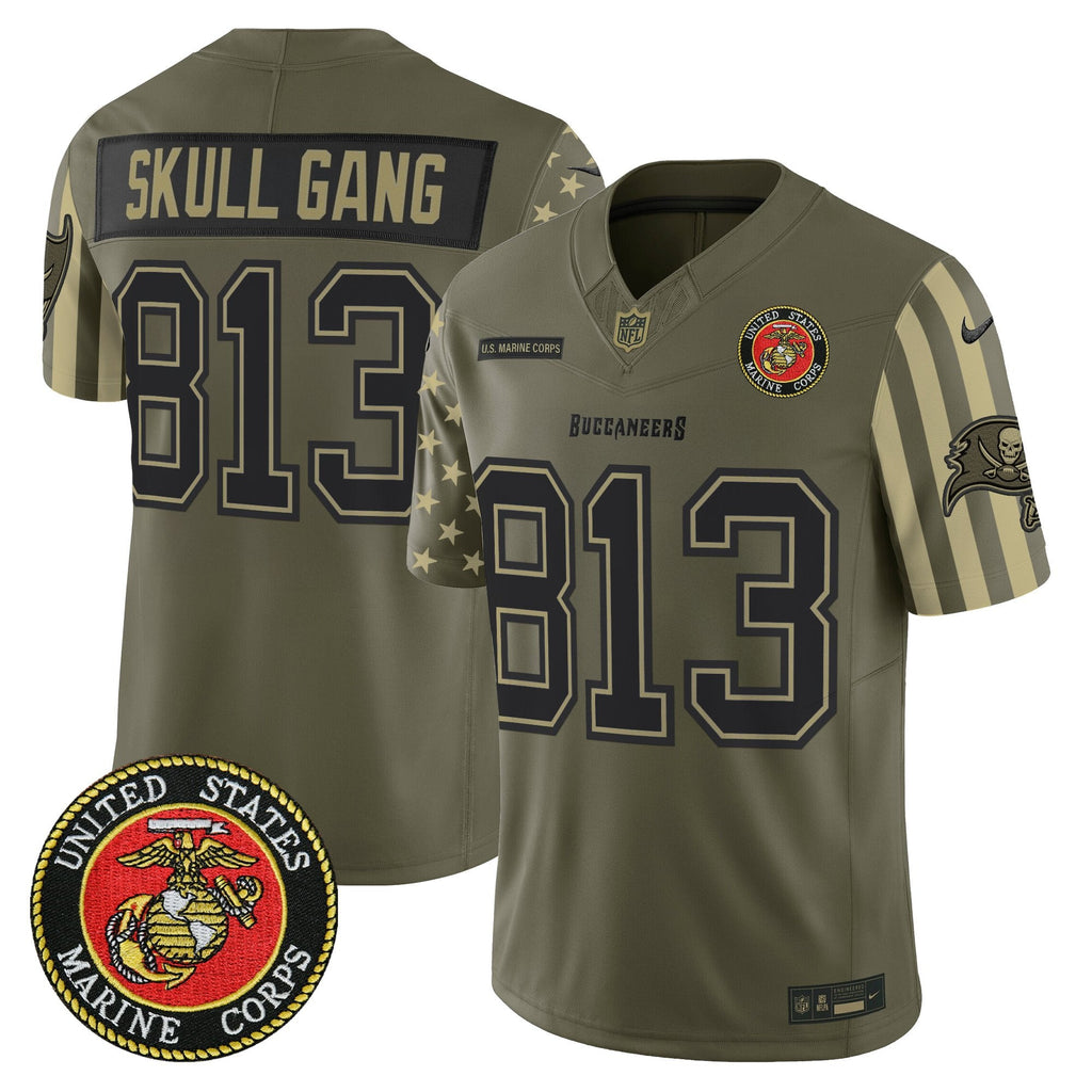 Men's Tampa Bay Buccaneers x U.S. Military Veteran Vapor Limited Jersey - All Stitched