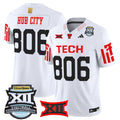 Men's Texas Tech Red Raiders 2025 Big 12 Championship Vapor Limited Jersey - All Stitched