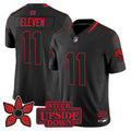 Jacksonville Jaguars 'Stranger Things Edition' Vapor Limited Jersey - All Stitched