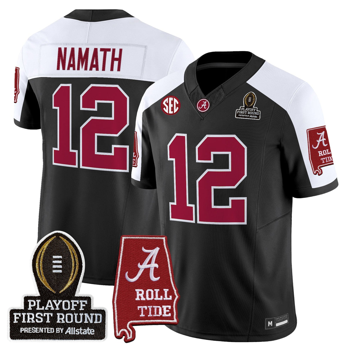 BAMA 2025 Playoff First Round Vapor Limited Jersey