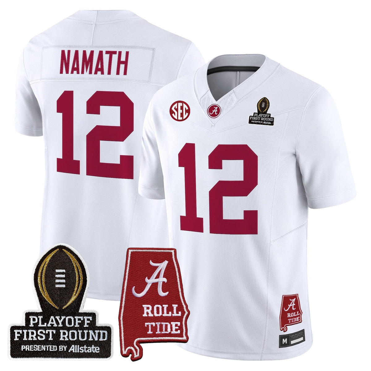 BAMA 2025 Playoff First Round Vapor Limited Jersey